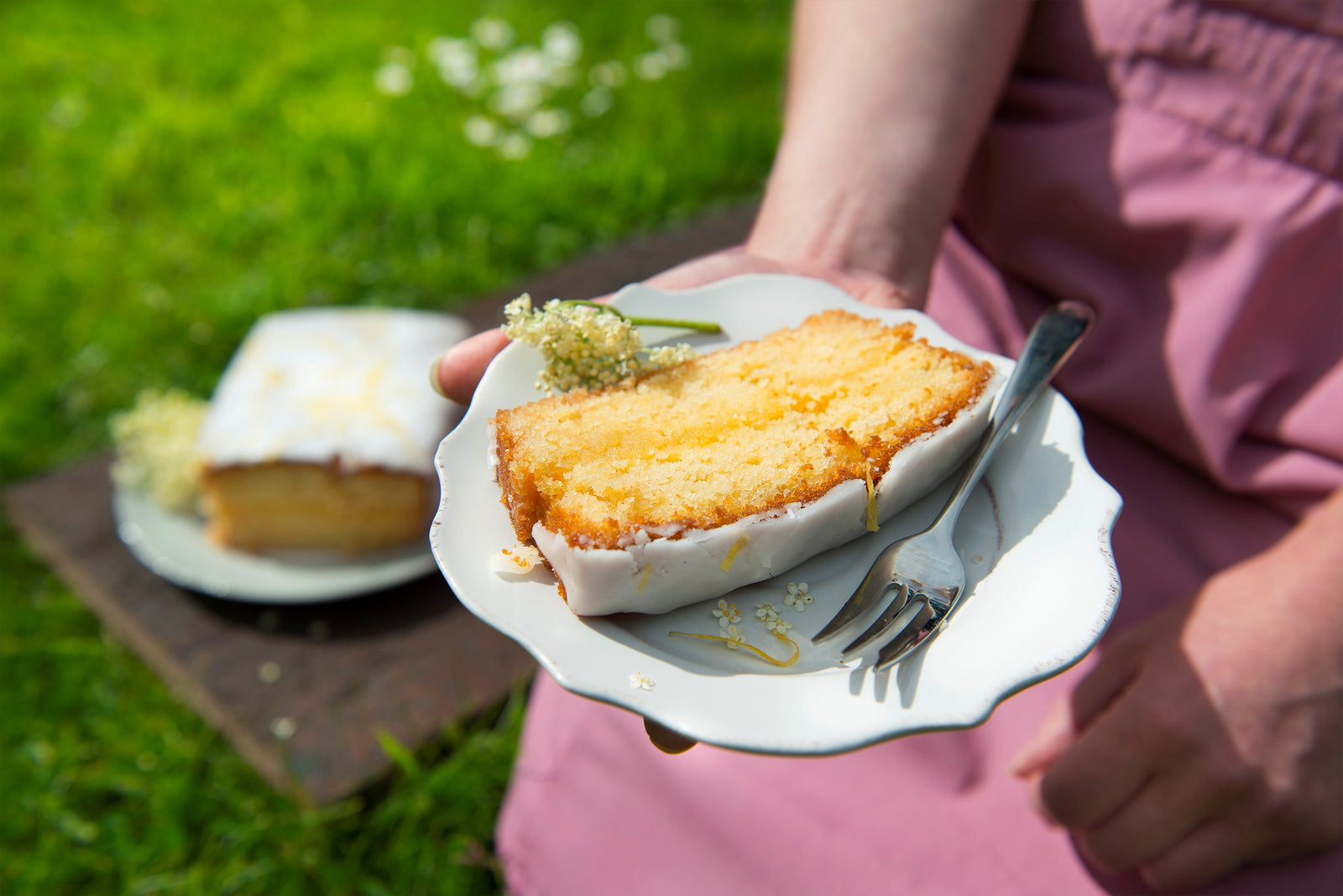 Mother's Day Bake: Elderflower and Lemon Drizzle Loaf Cake