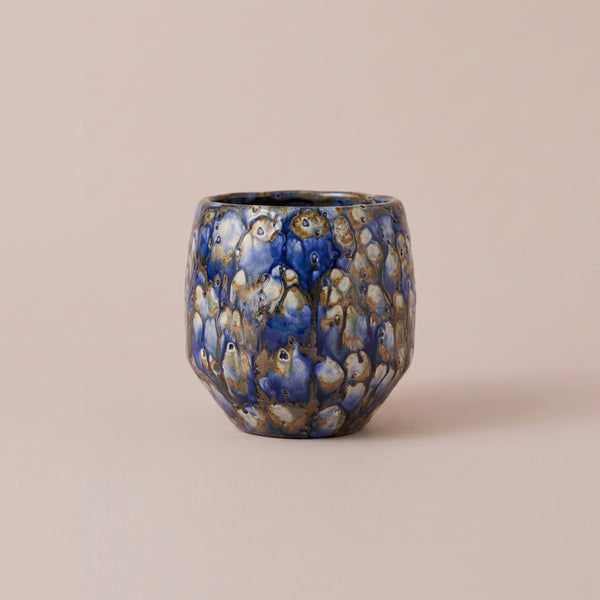 Blue Harris Pot 14cm