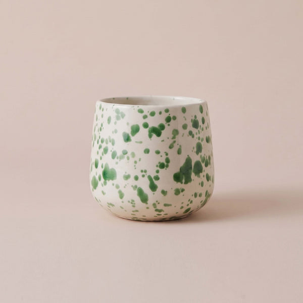 Splatter Pot x Hot Pottery Green