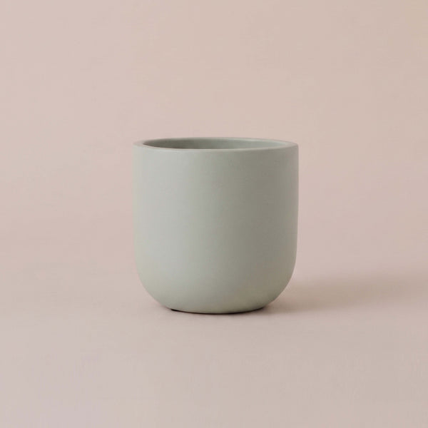 Pistachio Earthenware Pot (14cm)