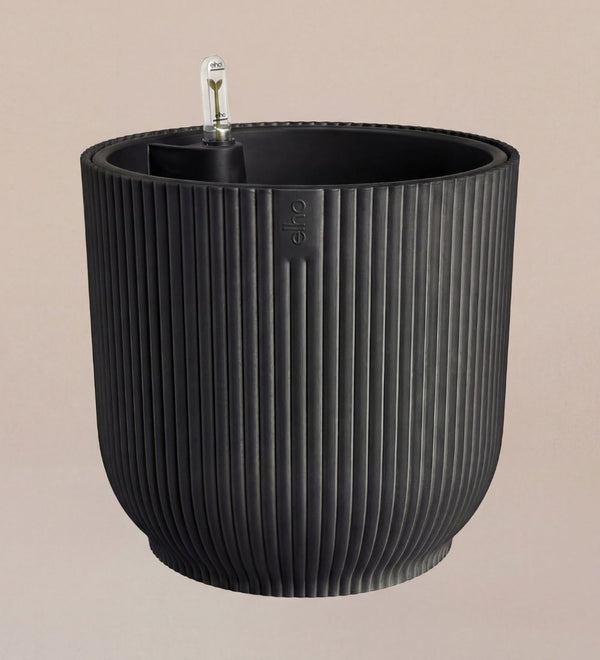 Dark Grey Pot with Self-Watering Insert (30cm)