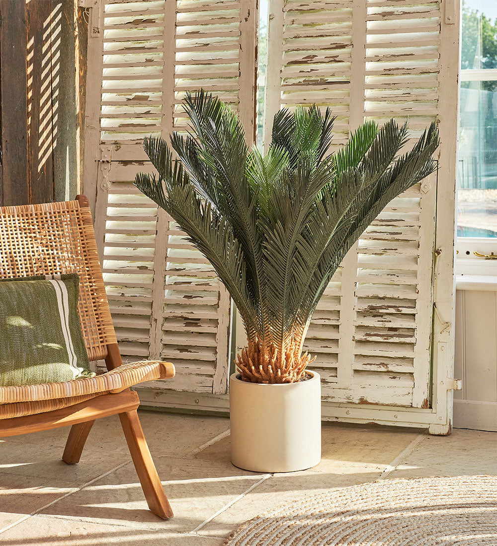 faux sago palm plant Artificial Sago Palm