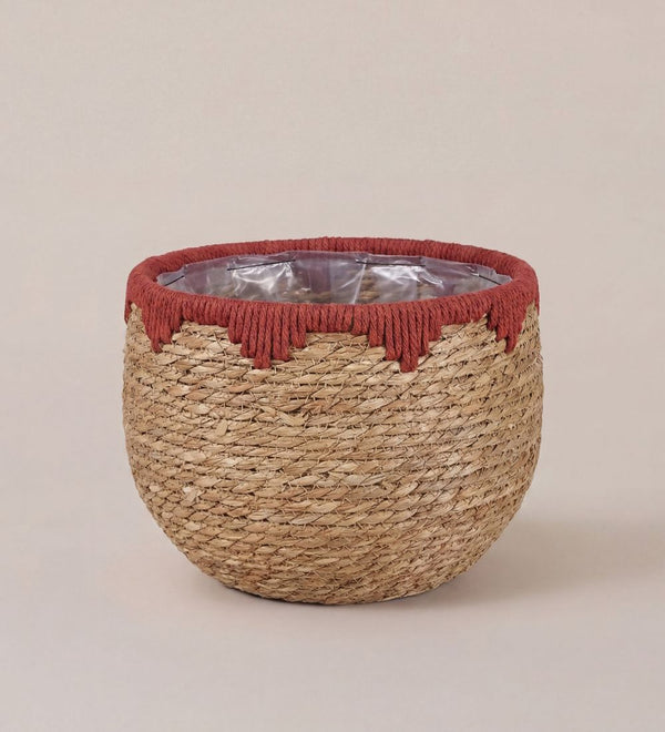 Natural Plant Basket 21cm