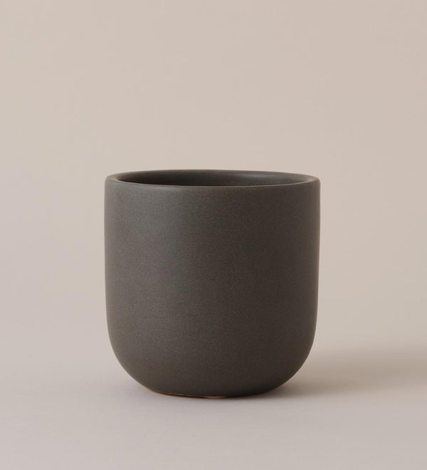 Graphite Earthenware Pot (16cm)