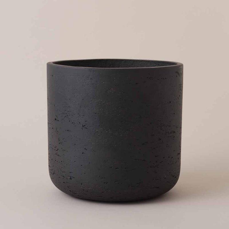 Dark Grey Concrete Pot