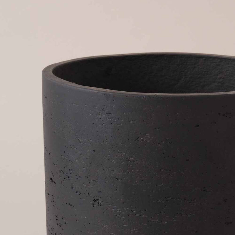 Dark Grey Concrete Pot