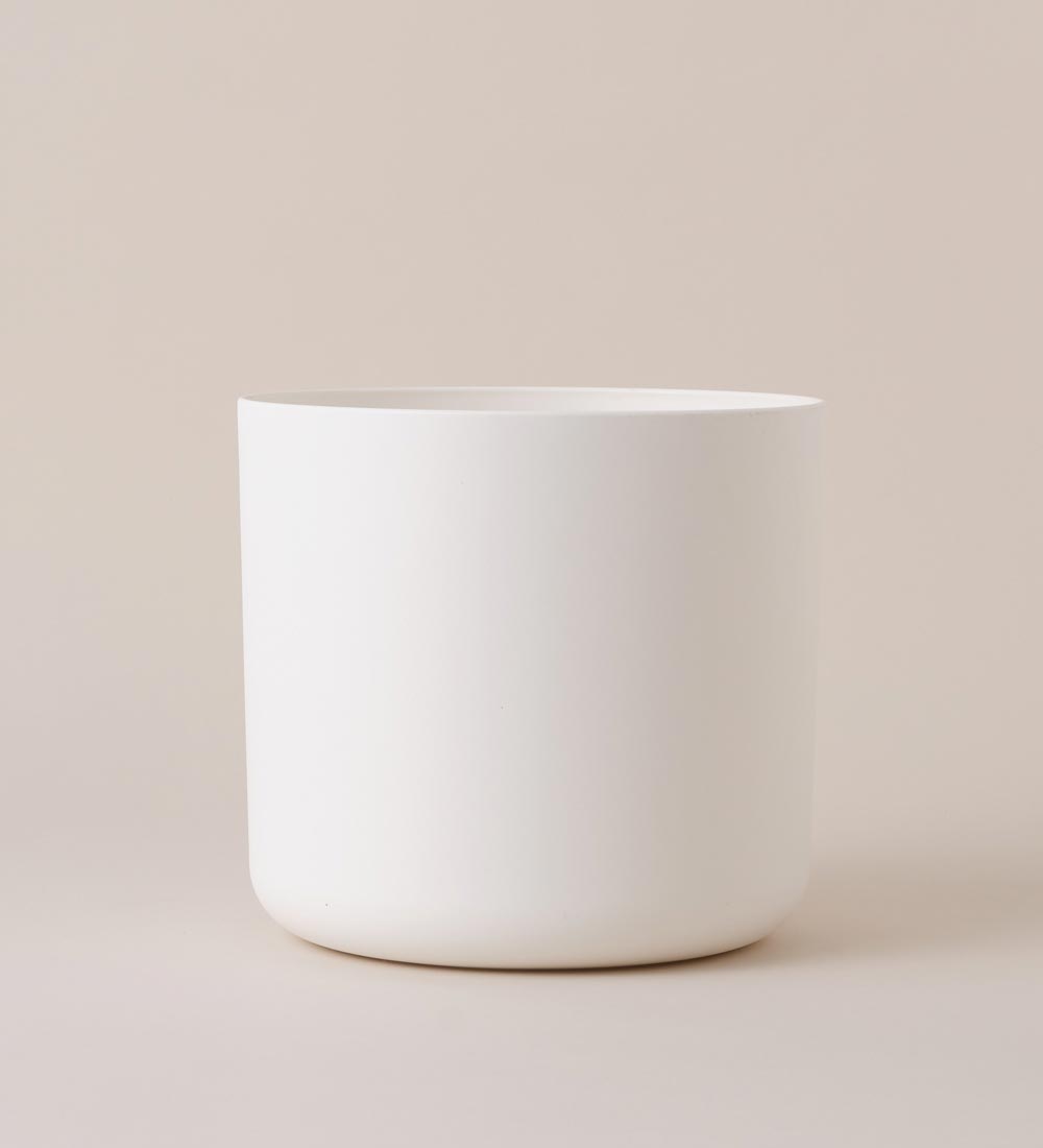 25 cm plant pot White Elho Matt Pot (25cm)