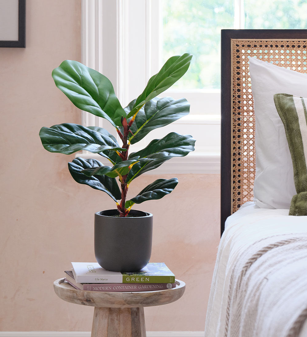 How To Style Your Faux Plant