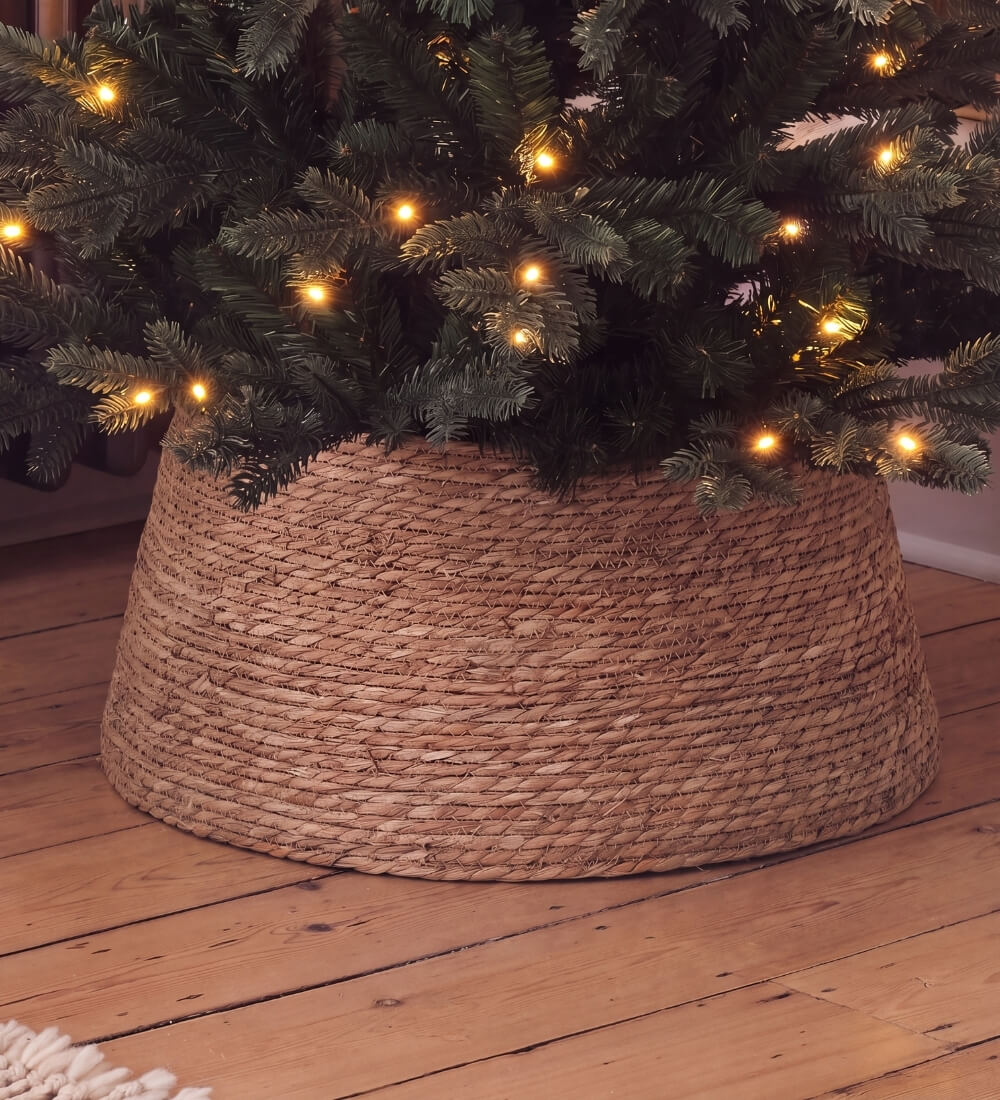 Brown Christmas Tree Skirt