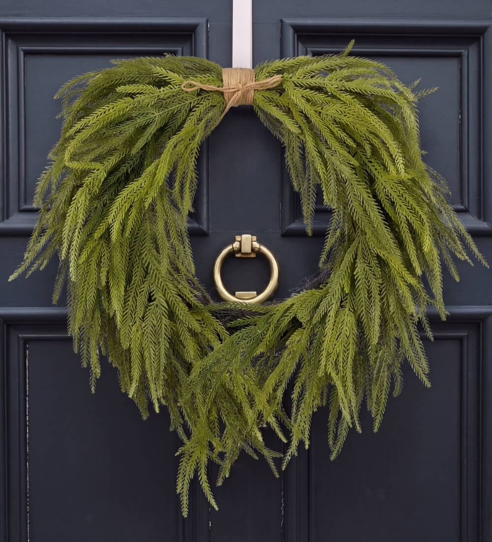 Artificial Juniper Wreath