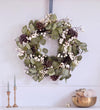 Artificial White Finley Wreath