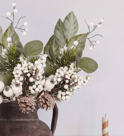 Artificial White Finley Branch Set