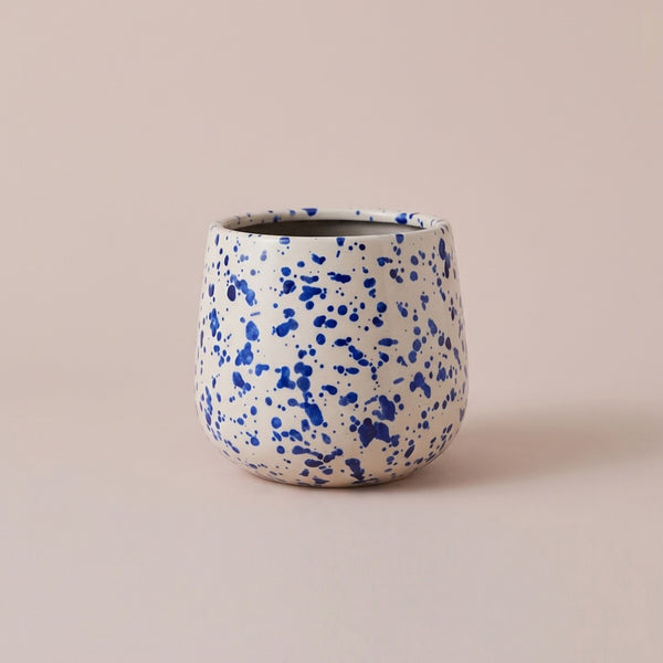 Splatter Pot x Hot Pottery Blue