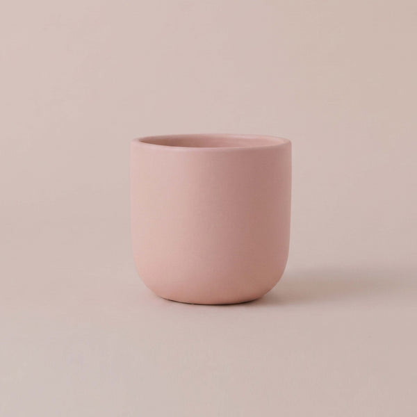 Pink Clay Earthenware Pot (14cm)