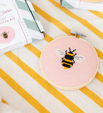 Bee Cross Stitch Kit