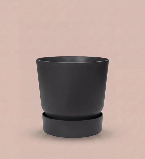 Black Elho Greenville Pot 16cm