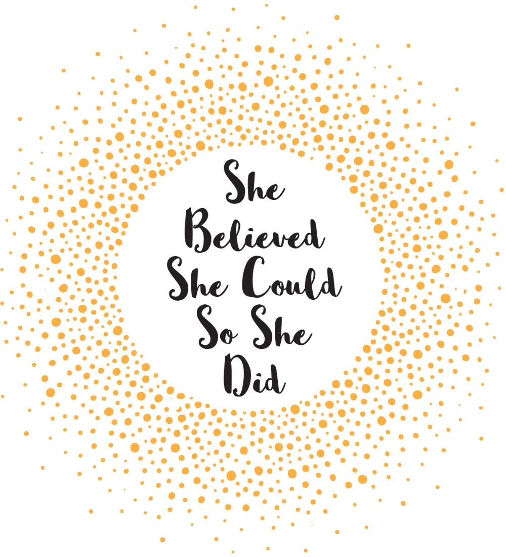 She Believed She Could Book