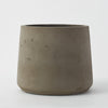 Mocha Concrete Patt Pot