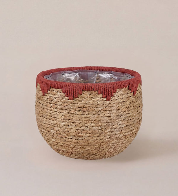 Natural Plant Basket 19cm