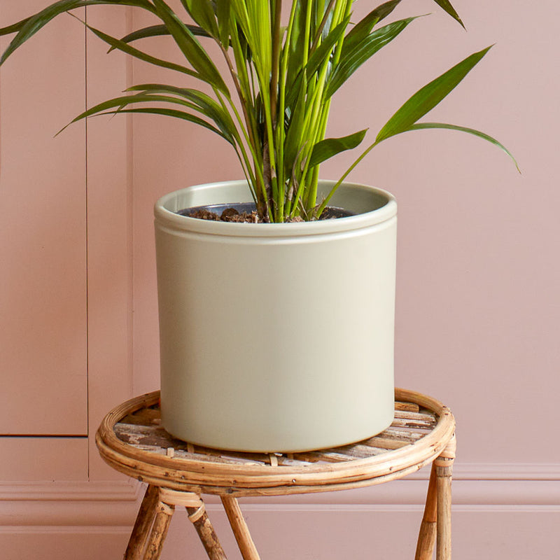 Khaki Lucca Pot 23cm