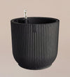 Dark Grey Pot with Self-Watering Insert (25cm)