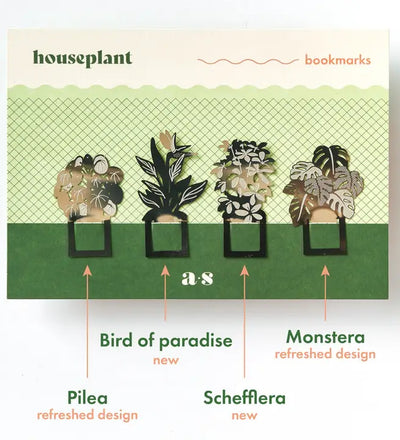 Houseplant Bookmarks