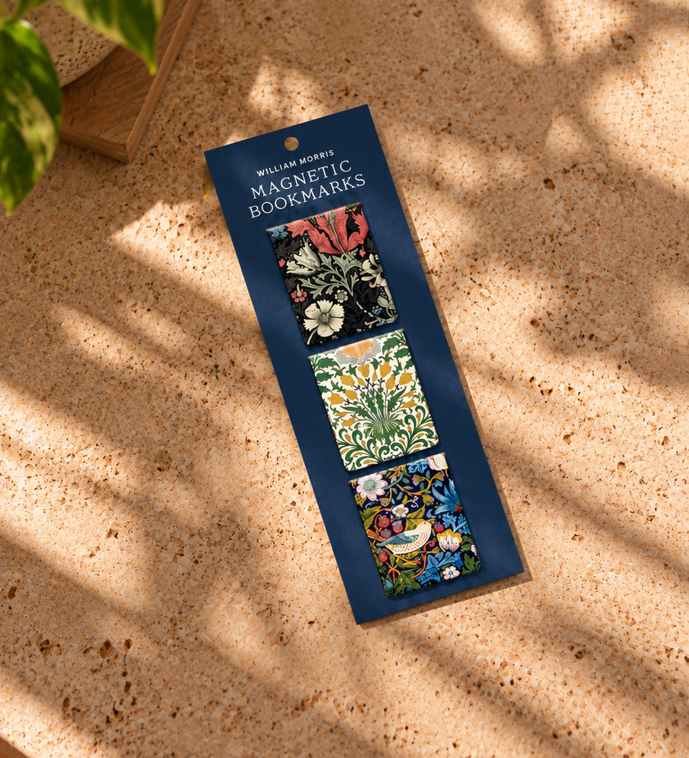 William Morris Magnetic Bookmark Set