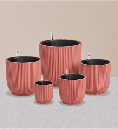 Rose Pot with Self-watering Insert