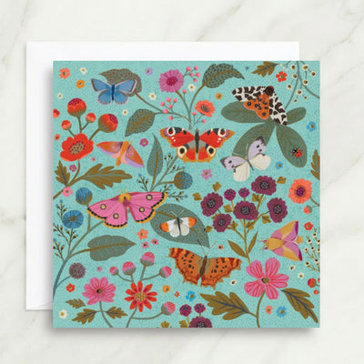 Butterfly Garden Card