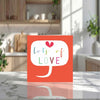 Lots of Love Speech Bubble Card