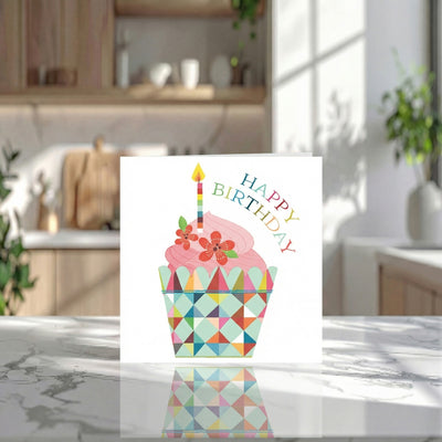 Cupcake Birthday Card