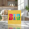 Big Thank You Card