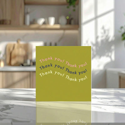 Thank You Repetition Card