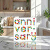 Patterned Anniversary Card