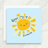 Little Ray of Sunshine Blue Card