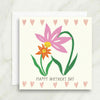 Mother's Day Baby Flower Card