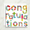 Patterned Congratulations Card