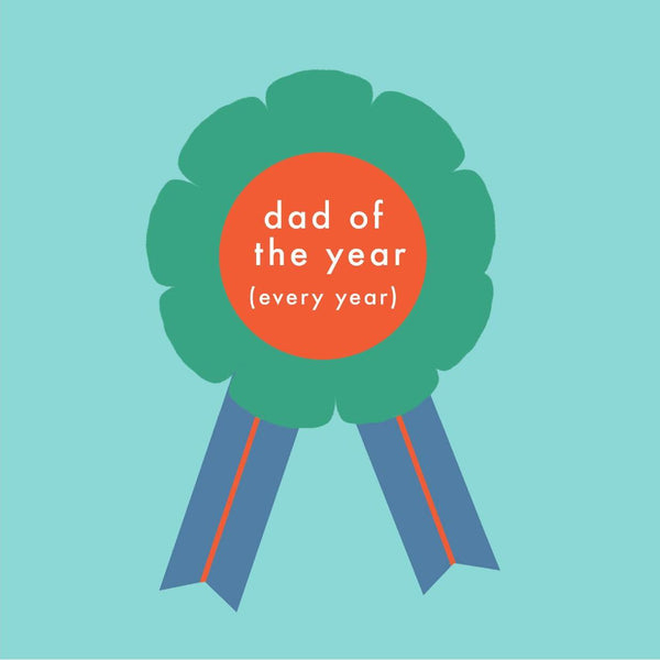 Dad of the Year Card
