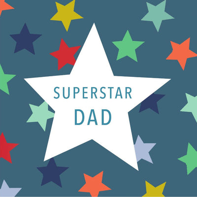 Superstar Dad Card