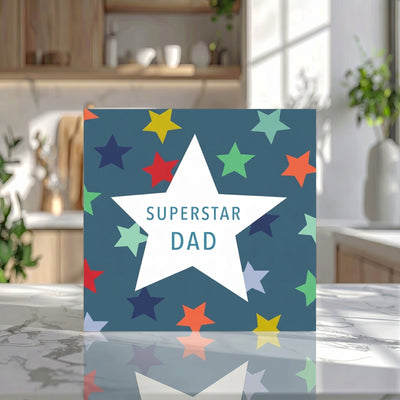 Superstar Dad Card