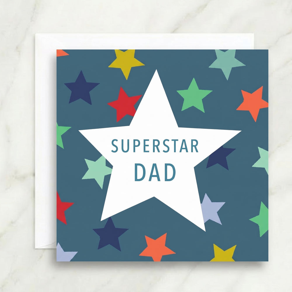 Superstar Dad Card