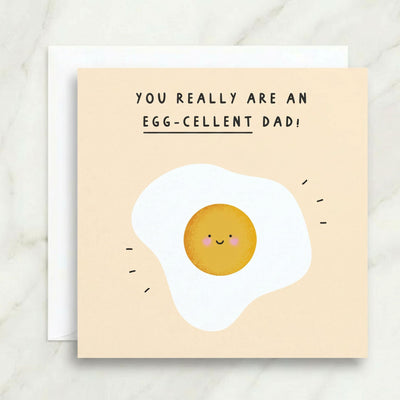 Egg-cellent Dad Card