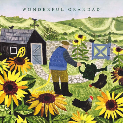 Wonderful Grandad Garden Card