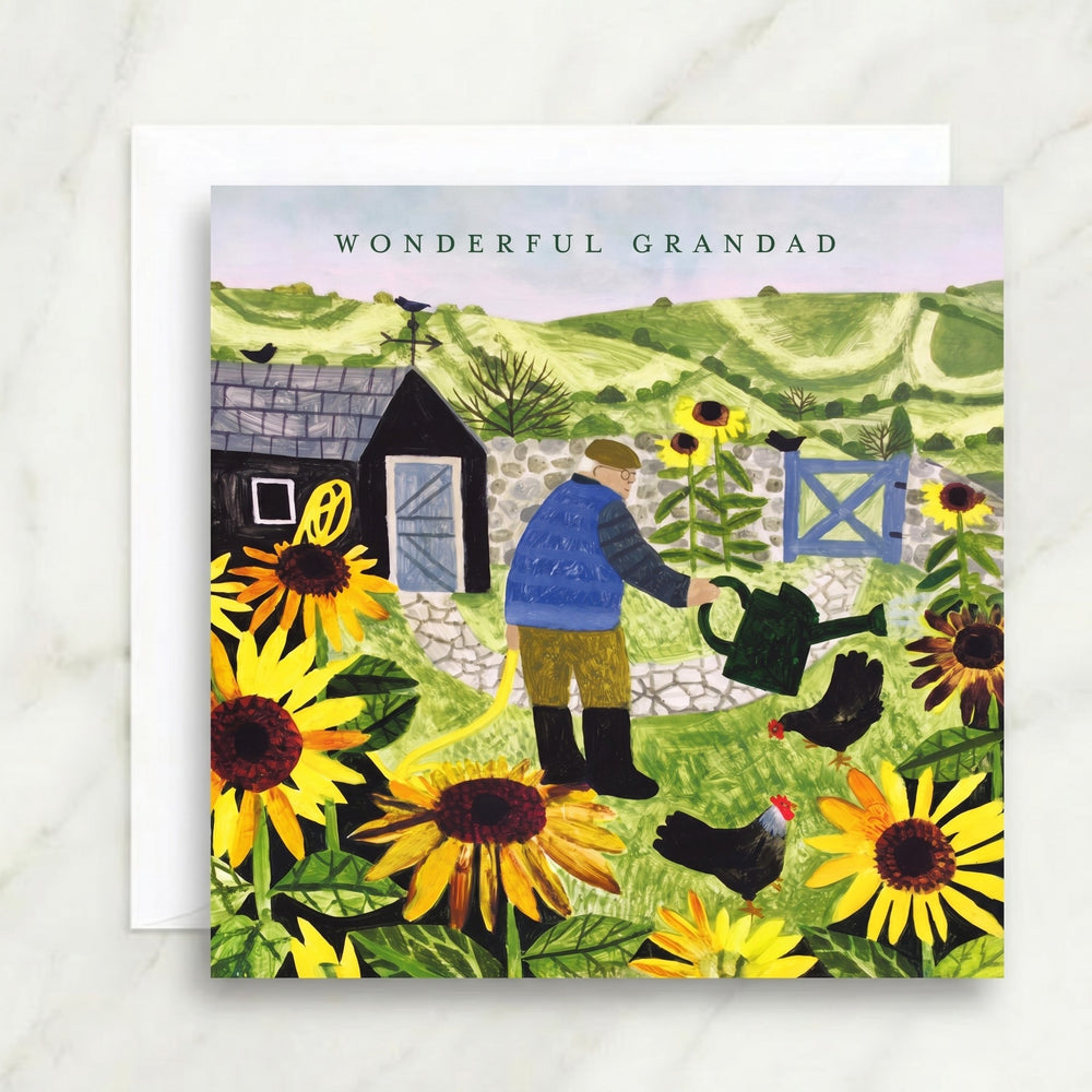 Wonderful Grandad Garden Card