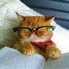 Cat with Glasses Card