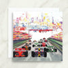 Formula 1 Racing Painting Card