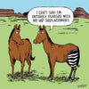 Hip Replacement Cartoon Card