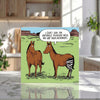 Hip Replacement Cartoon Card