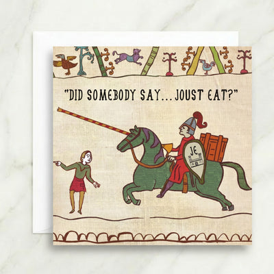 Did Somebody Say Joust Eat Card