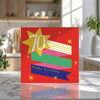 70th Birthday Star Card